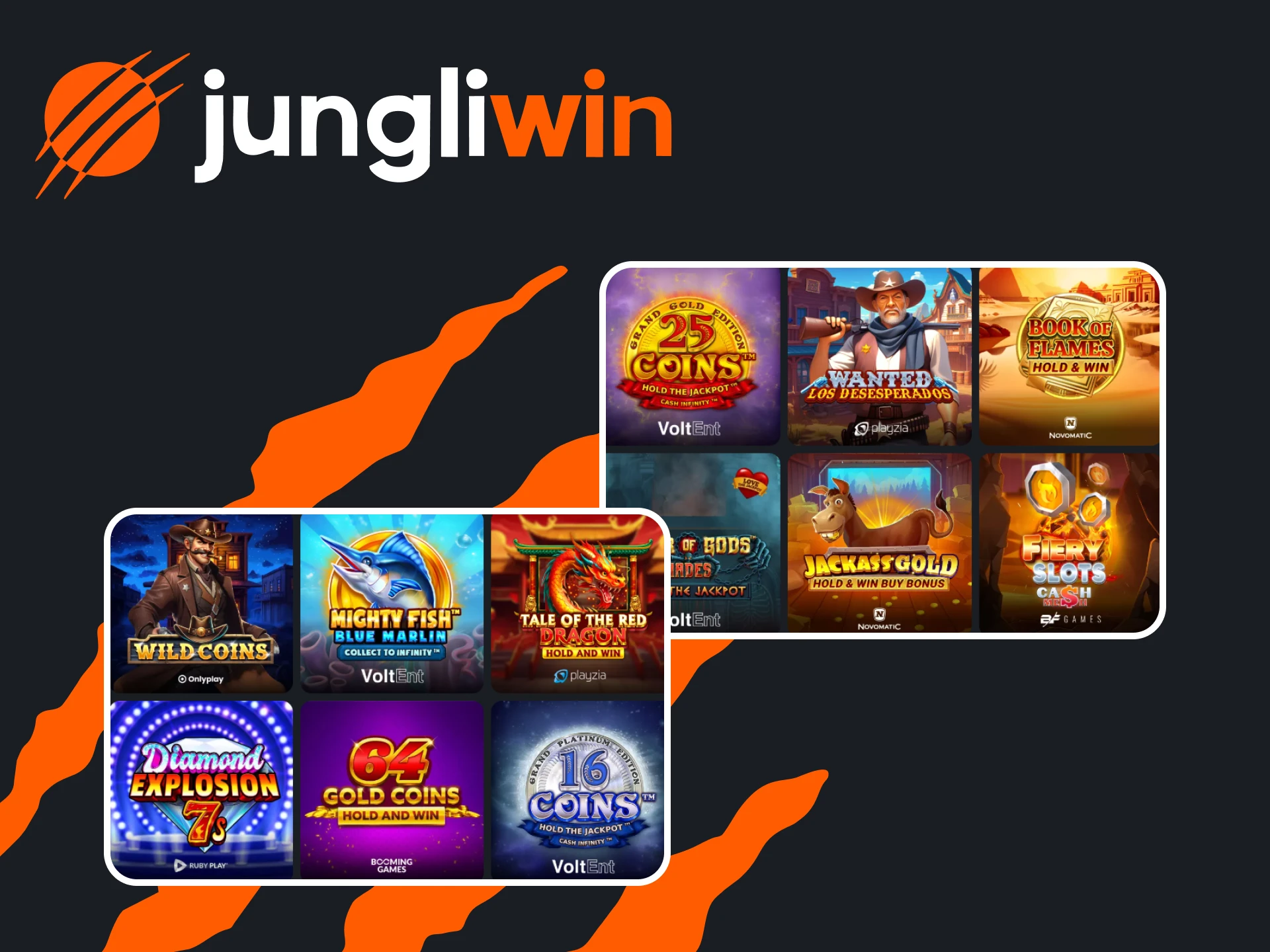 Win de jackpot in games van Jungliwin.