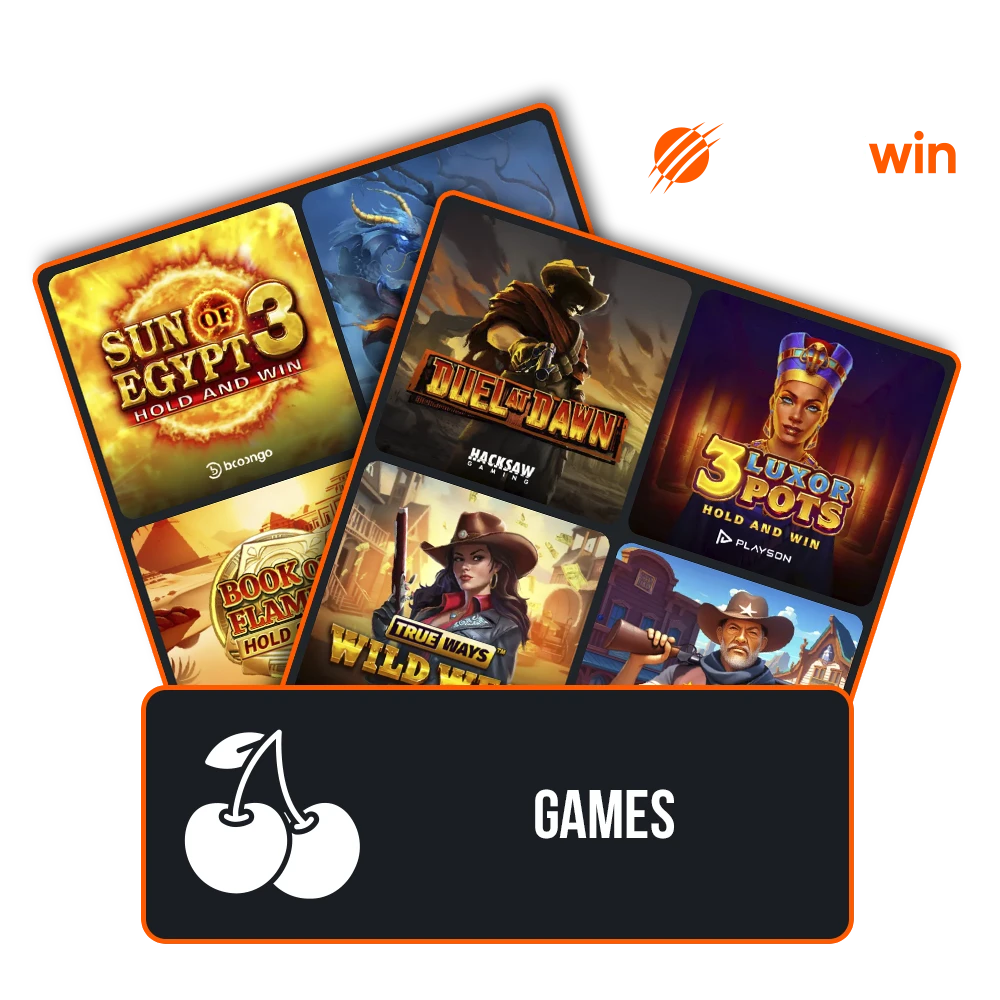Speel en win op de populairste spellen van Jungliwin Casino.