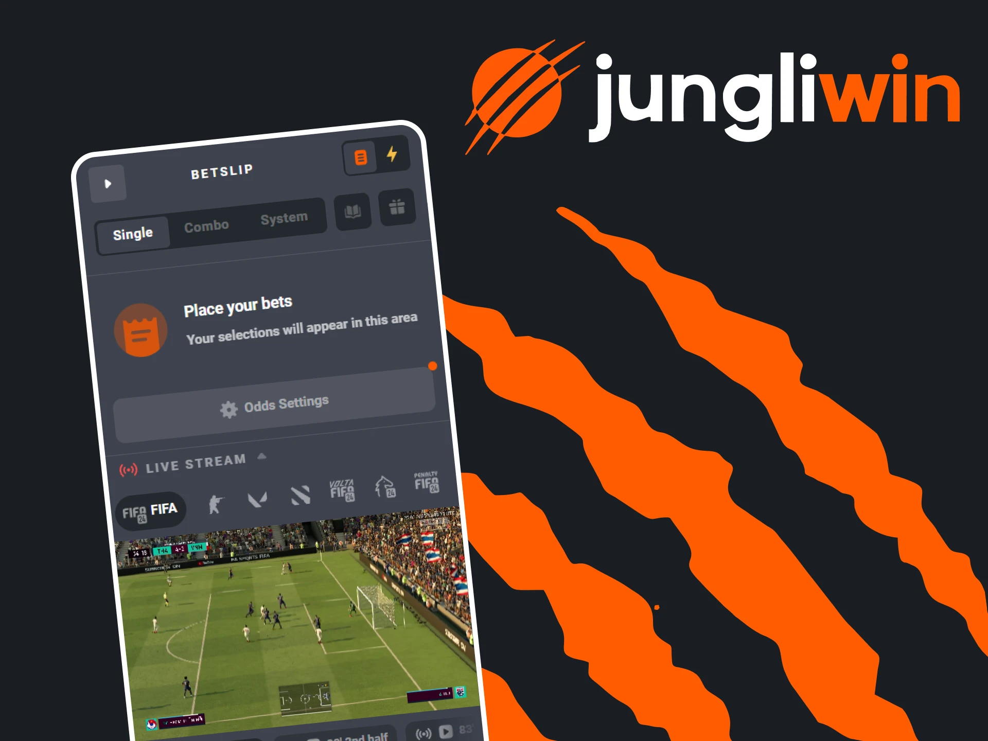 Wij zullen u vertellen over de live sportweddenschapsmogelijkheden van Jungliwin.