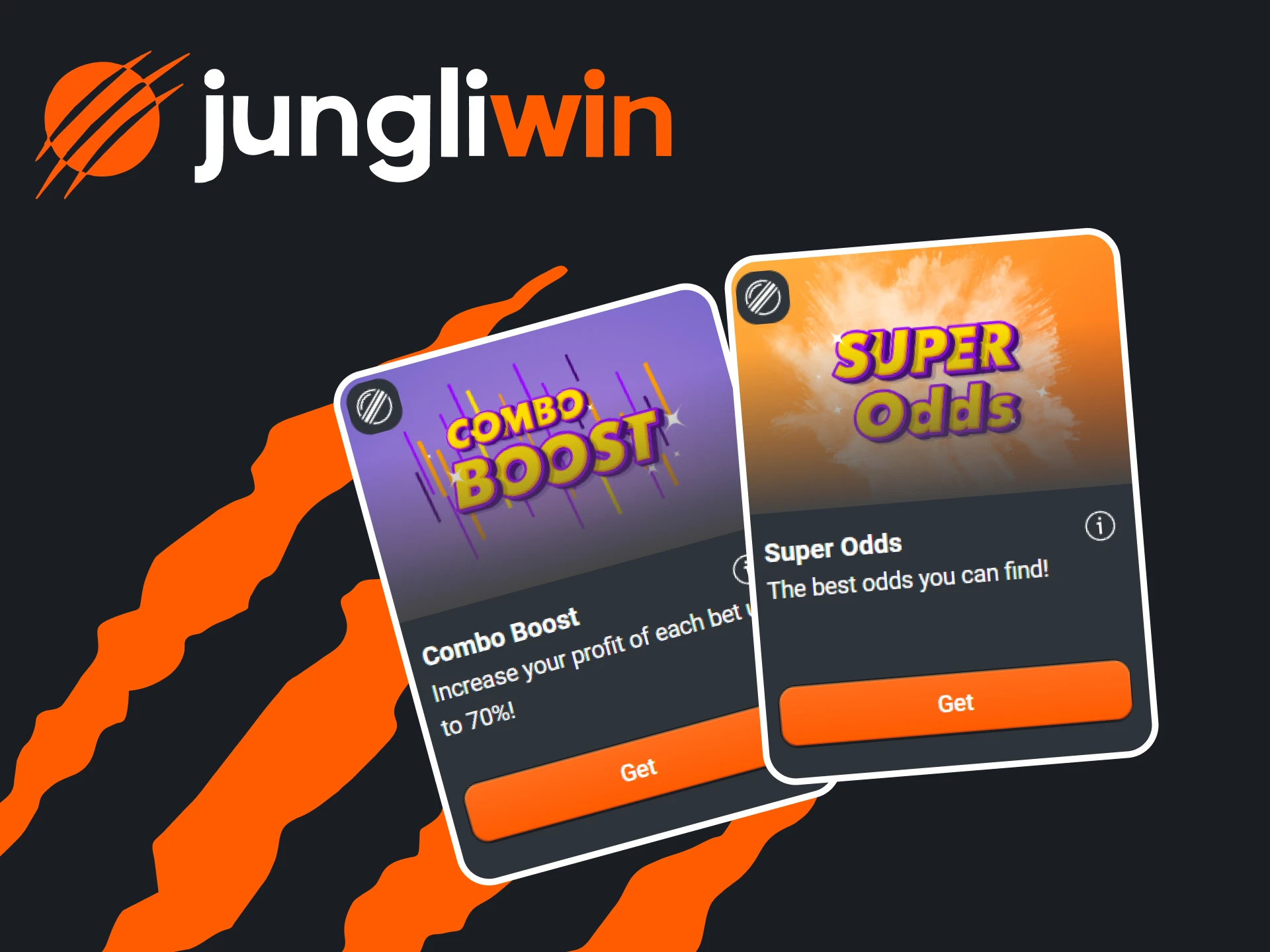 Ontvang boostbonussen van Jungliwin.